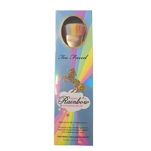 Too Faced Magic Rainbow Strobing Brush NEW